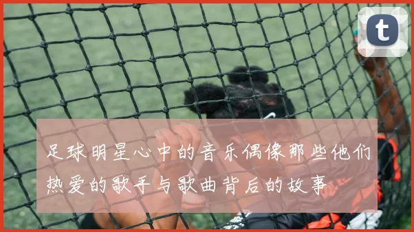 足球明星心中的音乐偶像那些他们热爱的歌手与歌曲背后的故事