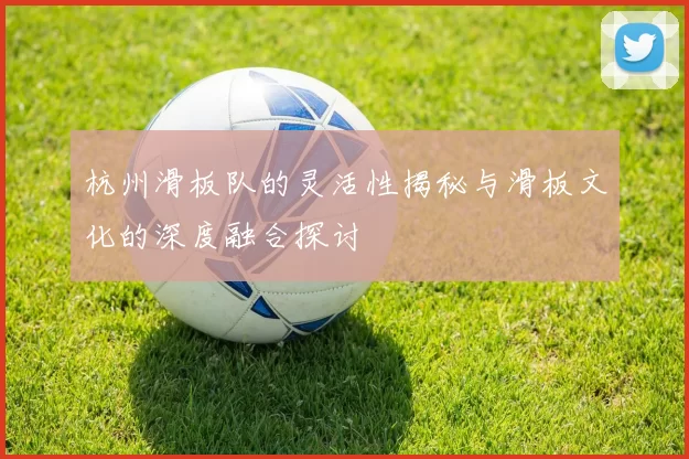 杭州滑板队的灵活性揭秘与滑板文化的深度融合探讨