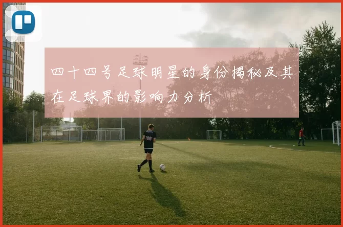 四十四号足球明星的身份揭秘及其在足球界的影响力分析