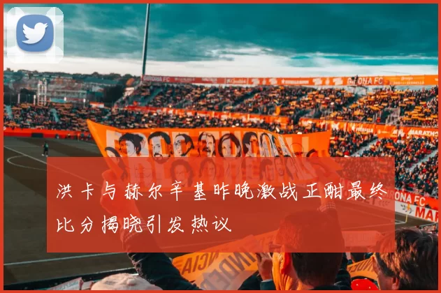 洪卡与赫尔辛基昨晚激战正酣最终比分揭晓引发热议
